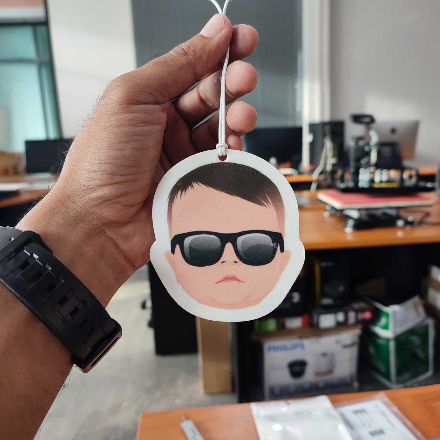 Addon: Custom Air fresheners (Email Us Photo)