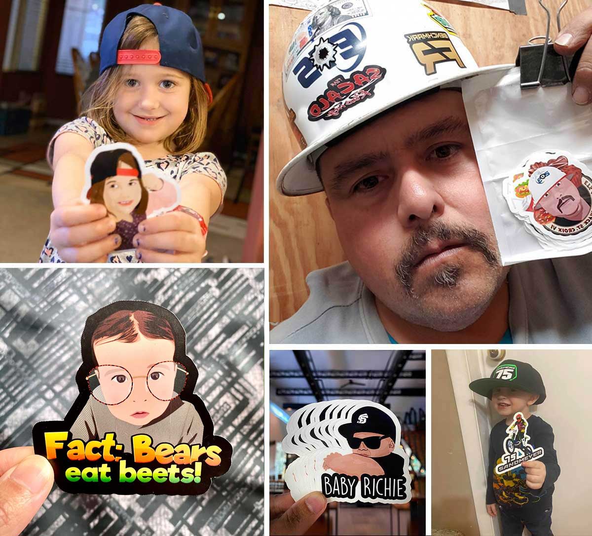 Addon: Custom Stickers (Email Us Photo)