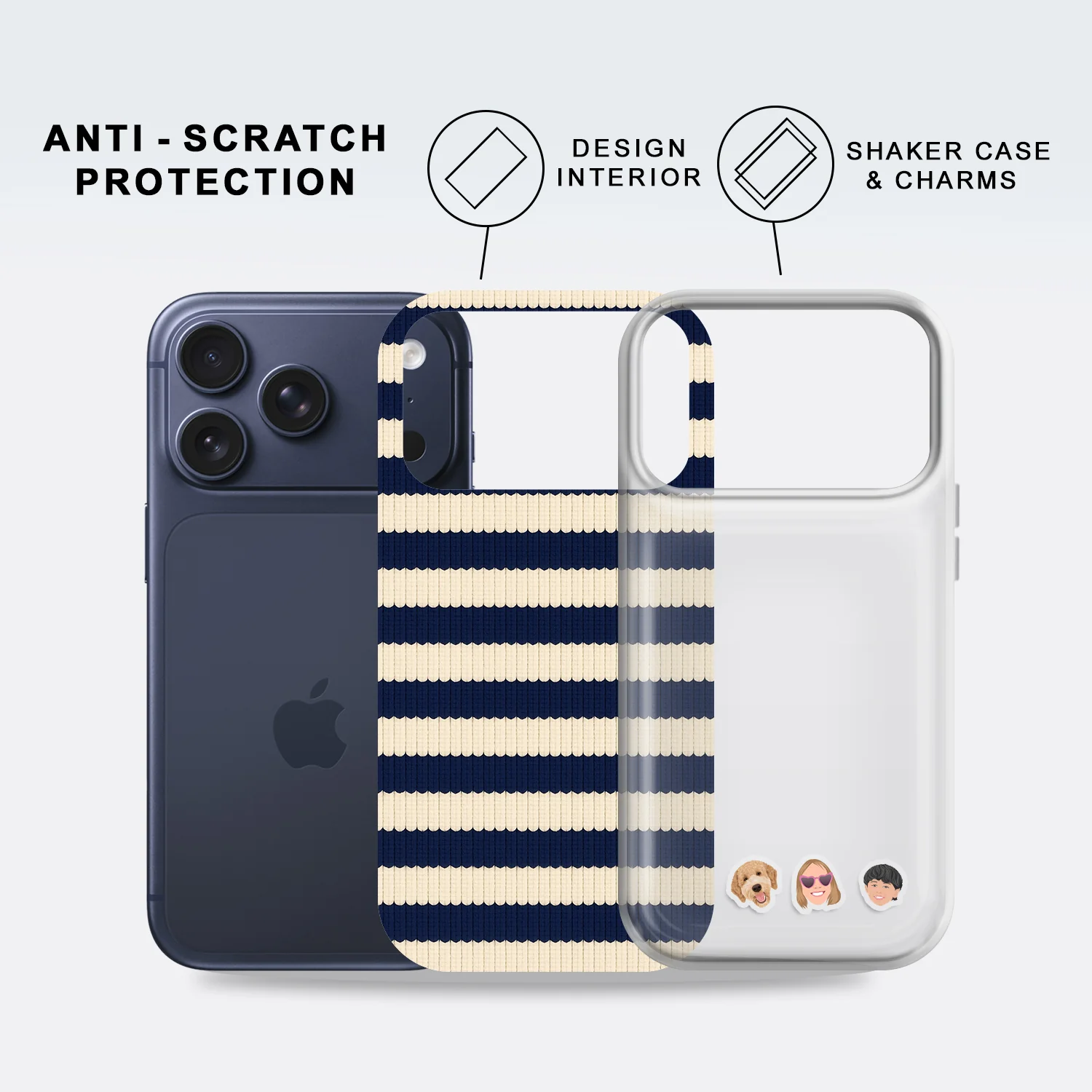 Shaker Case™ 💧 with Seaside Sweater Case Design - Image 2