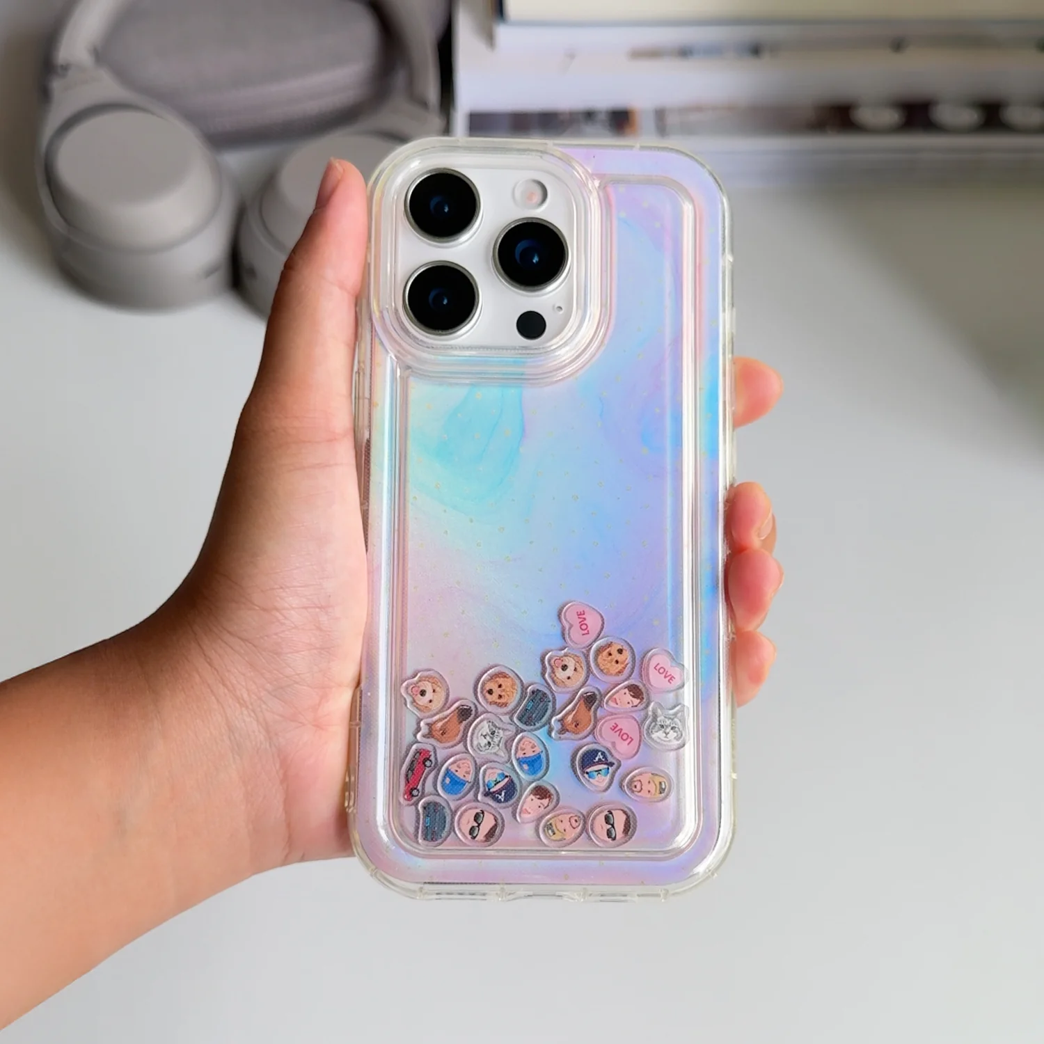 Shaker Case™ with Cotton Candy Galaxy Case Design - Image 4