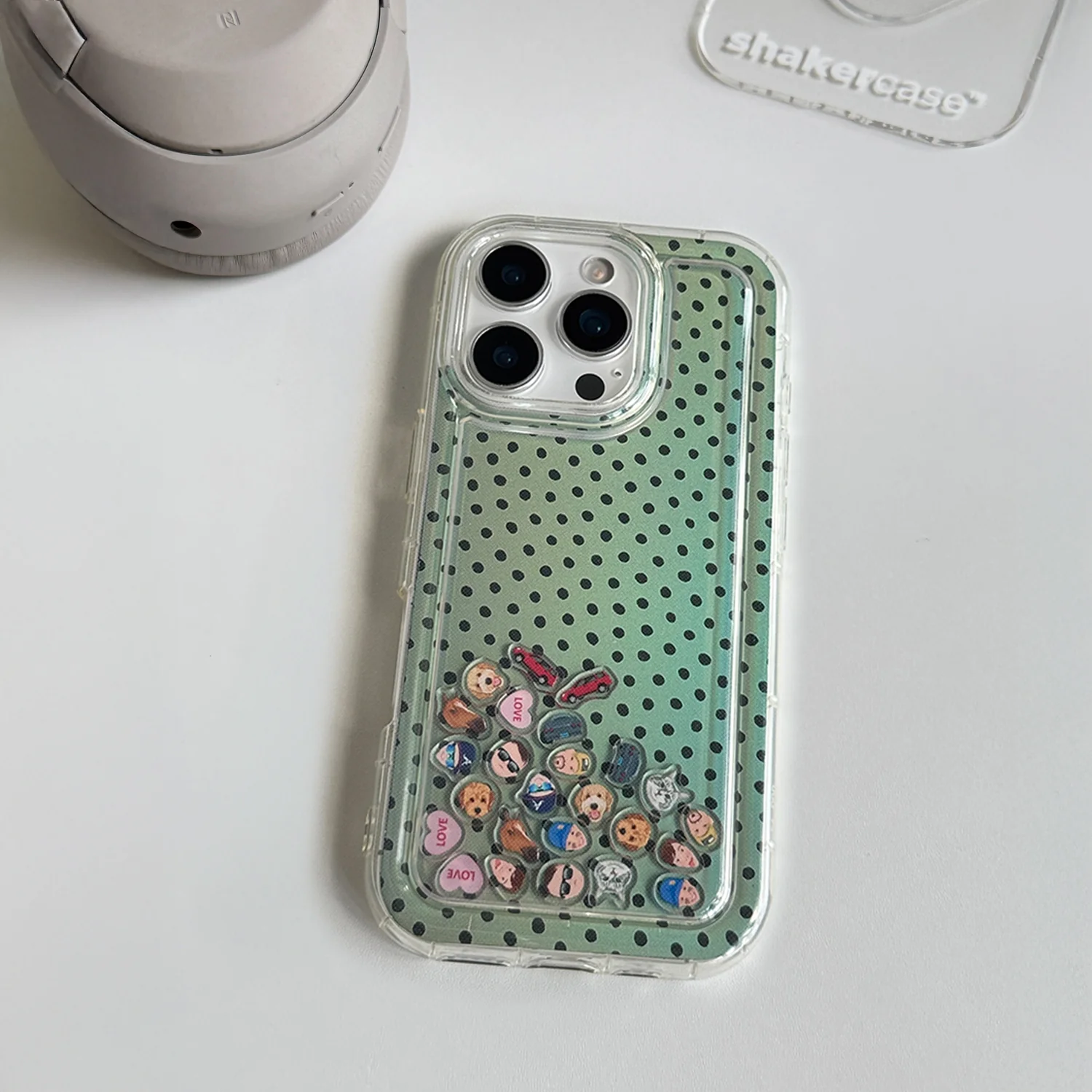 Shaker Case™ with Dotted Jungle Case Design - Image 3
