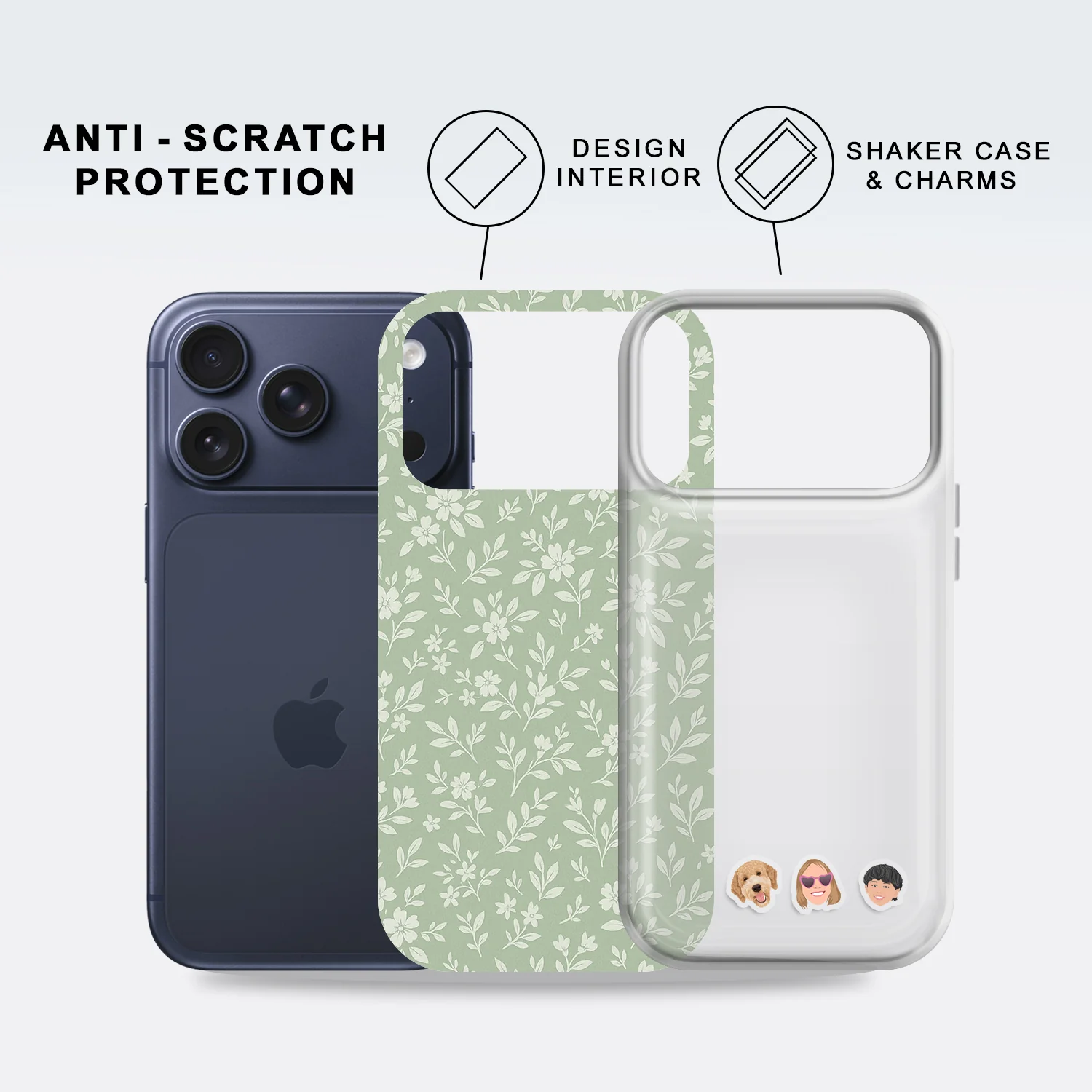 Shaker Case™ with Garden Whisper Case Design - Image 2