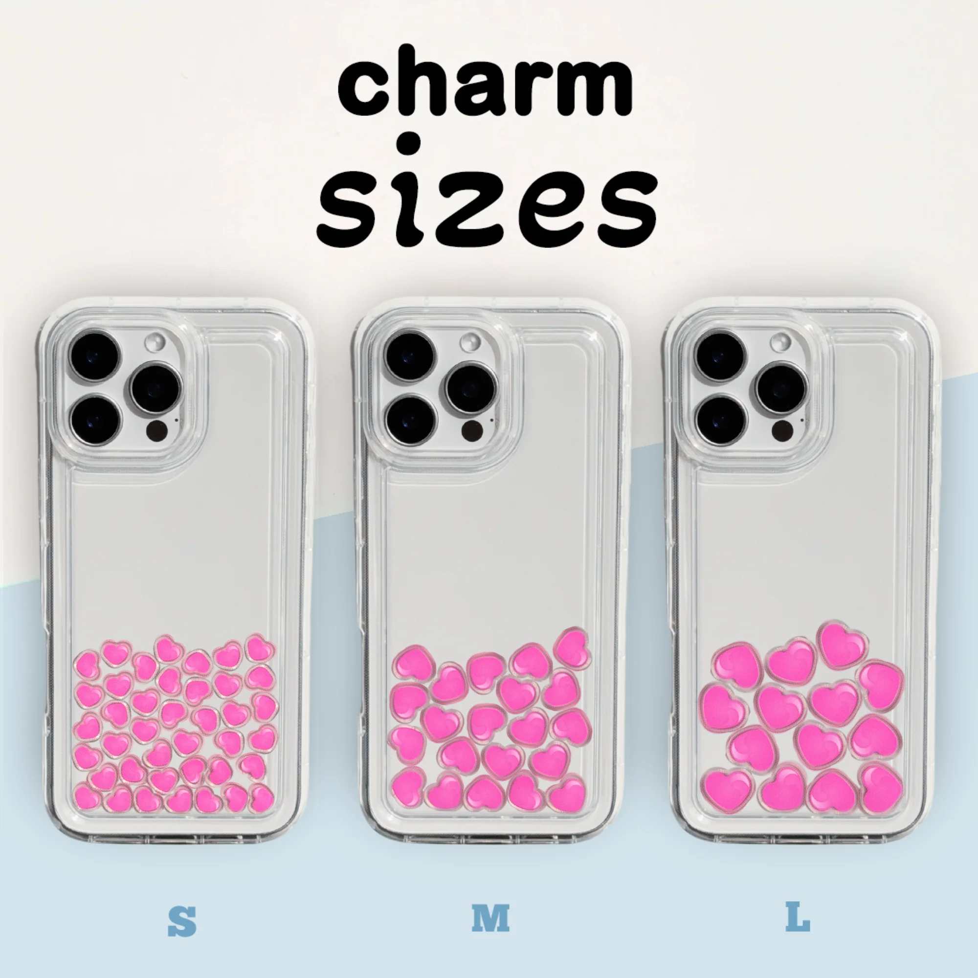 Pink Heart Charms - Image 2